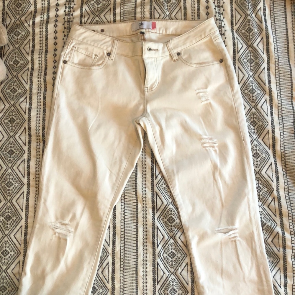 Cabi Slim Boyfriend Jeans size 4